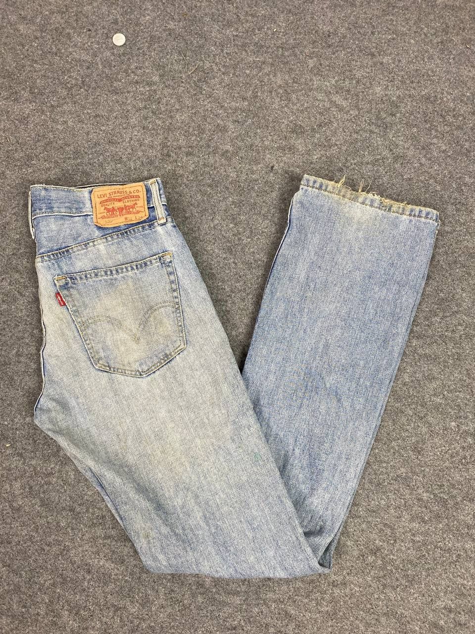 Levi's vintage levis 527 bootcut flare distressed denim Size US 34 / EU 50 - 2 Thumbnail