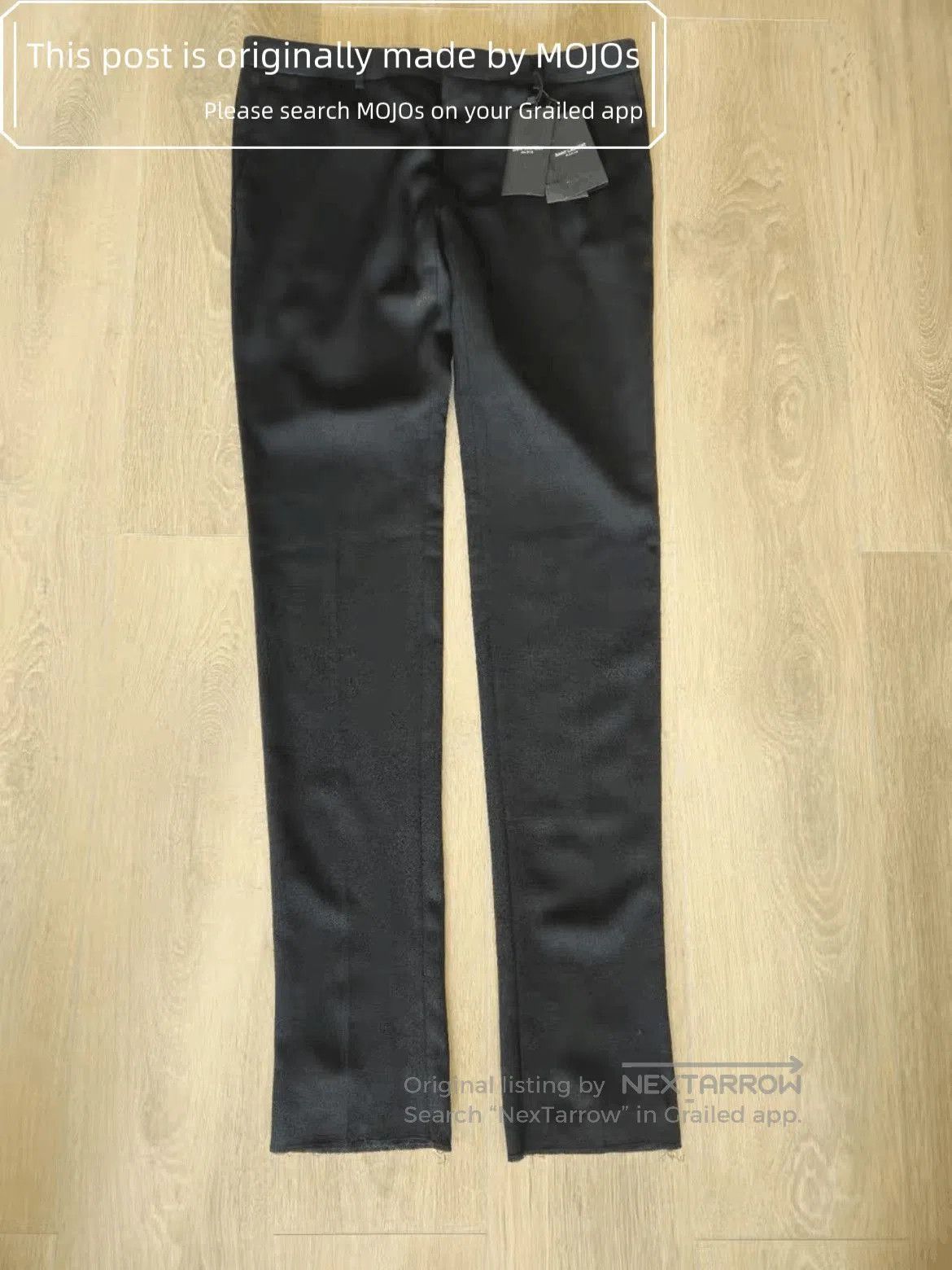 Sz 50 Saint Laurent Paris 13AW Runway Woven Trousers mojos.