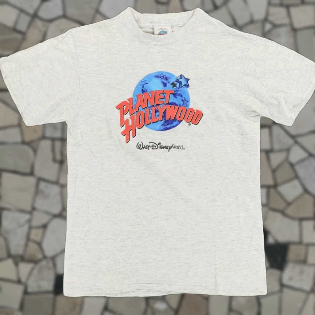 Planet Hollywood VTG Planet Hollywood 1991 Heather T-Shirt Gray Men's M Shirt Size US M / EU 48-50 / 2 - 1 Thumbnail