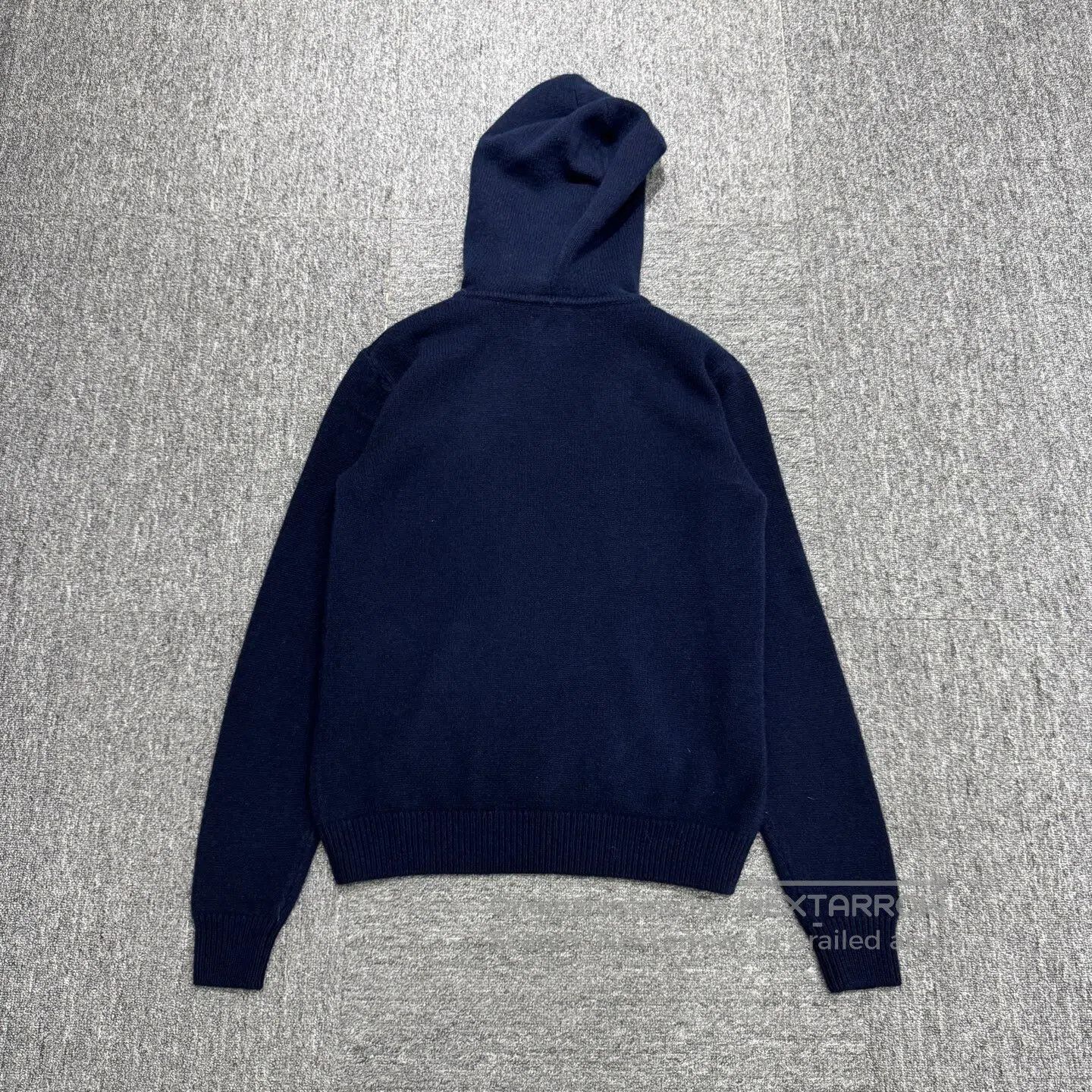 Celine CELINE Embroidered Arc de Triomphe wool hooded hoodie| Size S / US 4 / IT 40 - 2 Thumbnail