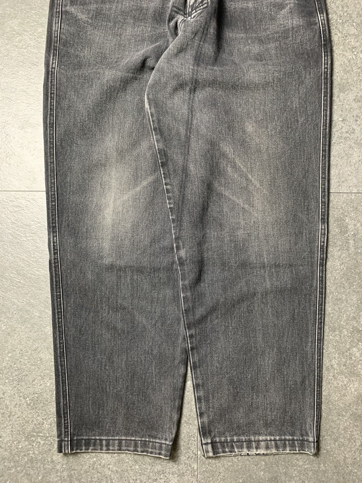 Marithe + Francois Girbaud Marithe Francois Girbaud Black Washed Baggy Denim Size US 30 / EU 46 - 4 Thumbnail