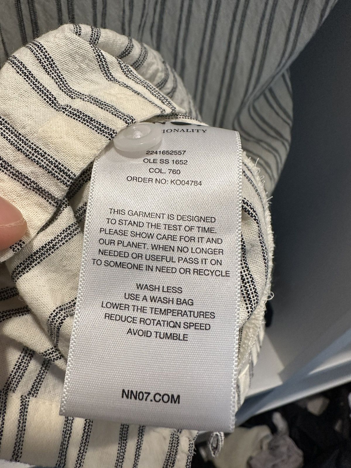 NN07 NN07 Ole Striped Short Sleeve Shirt Size US M / EU 48-50 / 2 - 4 Thumbnail