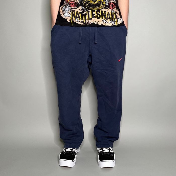 Nixon Mini Striped Sweatpants in Blue and White main image 1