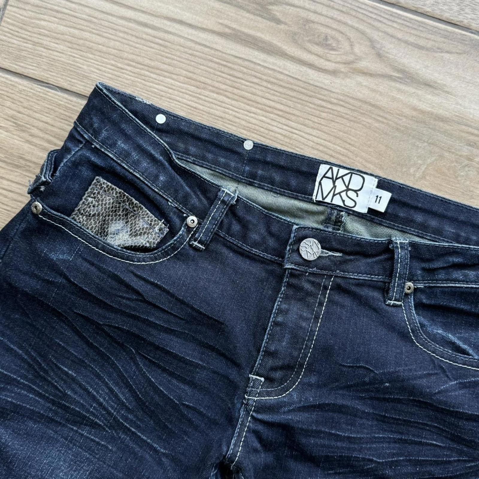 Akademiks Y2K Akademiks Denim Straight Jeans Akdmks Size 34" / US 12 / IT 48 - 7 Thumbnail