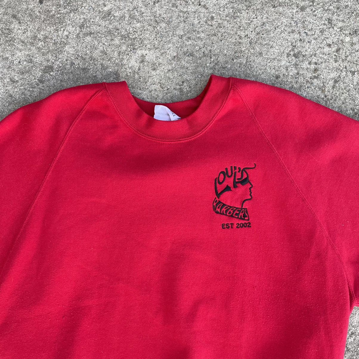 Russell Athletic Vintage Russel Athletic Loui’s Barbers Sweatshirt Y2K 90s Size US L / EU 52-54 / 3 - 7 Thumbnail