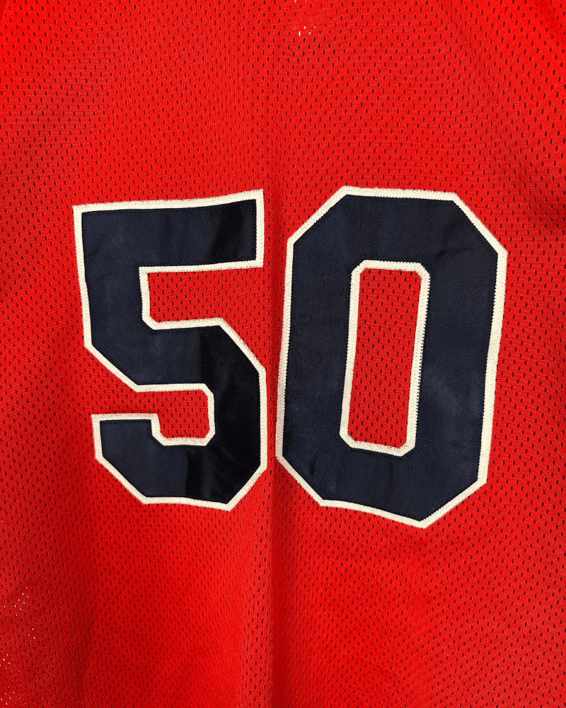 Vintage Vintage BC British Columbia #50 Red Baseball Jersey Size XL Size US XL / EU 56 / 4 - 5 Thumbnail