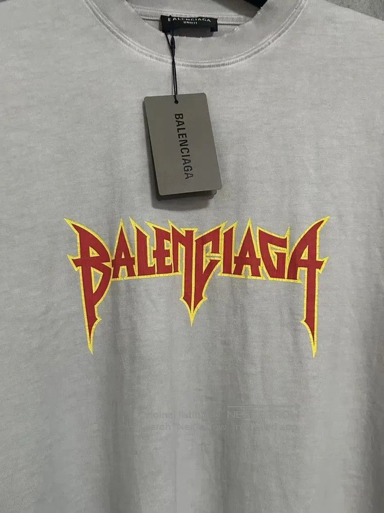 Balenciaga Balenciaga Lightning Rock Short Sleeve Tee. Size US S / EU 44-46 / 1 - 3 Thumbnail