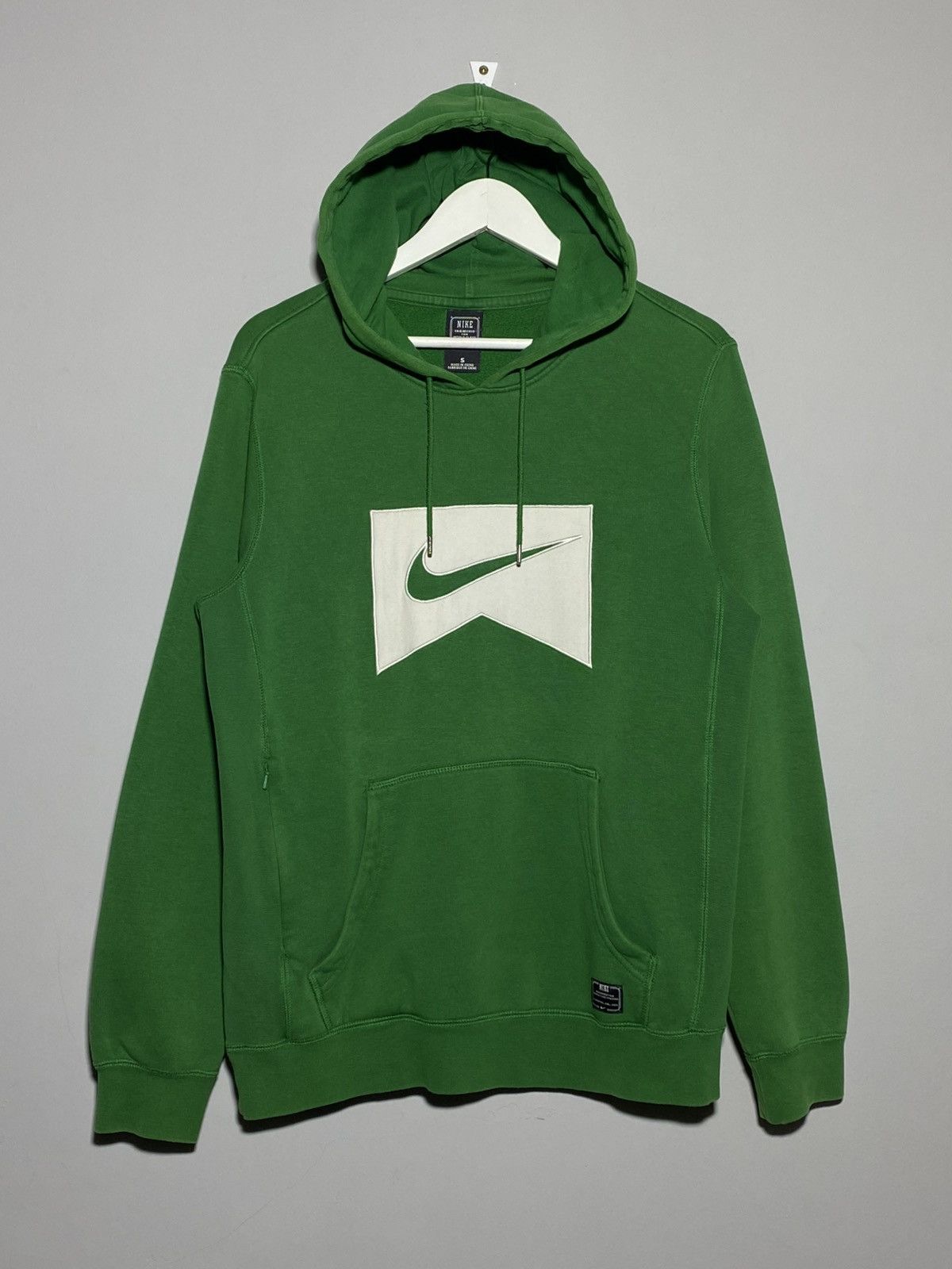 Nike 🔥 NIKE 2000s SWOOSH LOGO HOODIE TYLER THE CREATOR VIBES Size US S / EU 44-46 / 1 - 1 Thumbnail