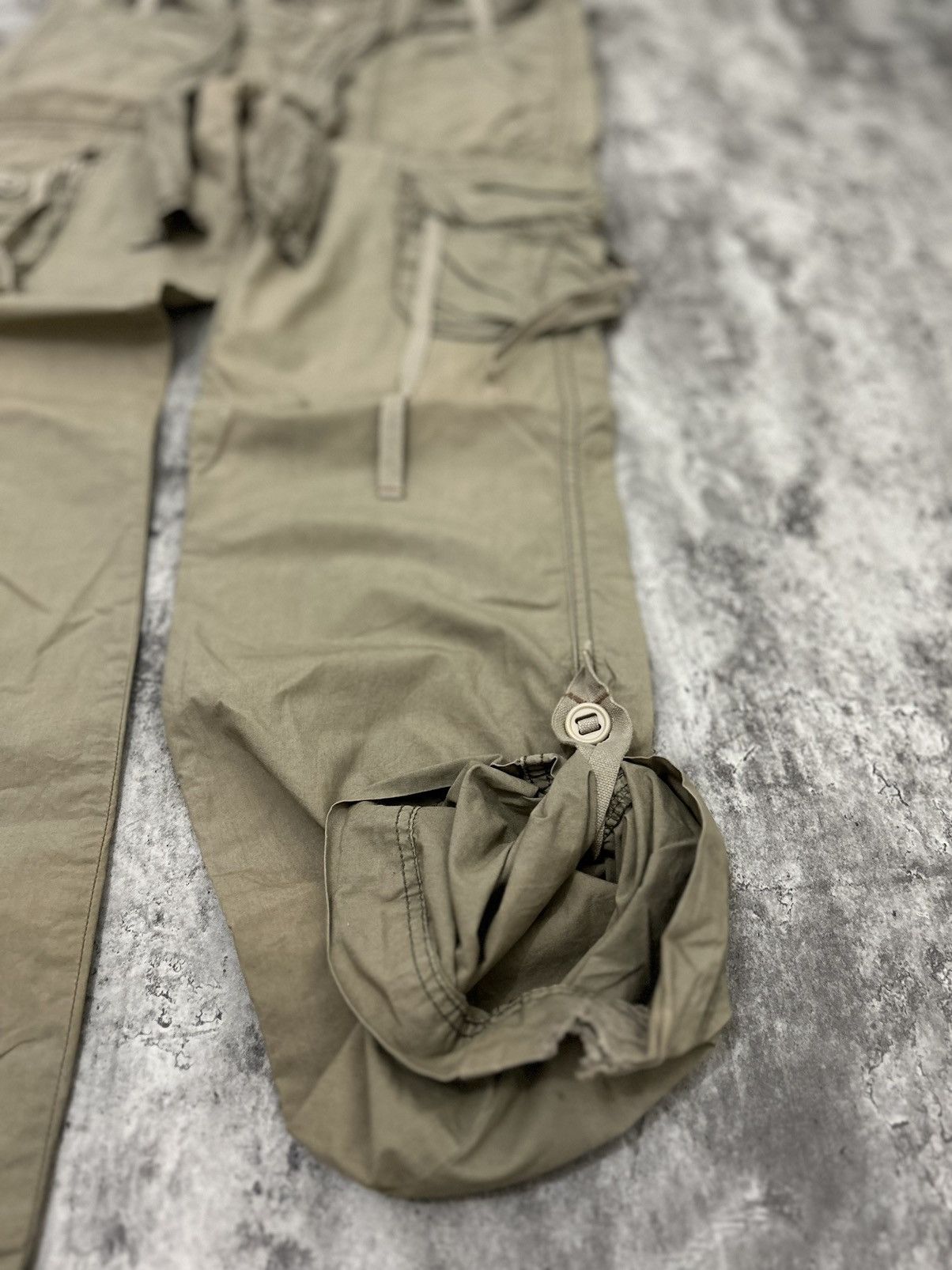 If Six Was Nine × Polo Ralph Lauren × Vintage Vintage Polo Jeans Company Sun Faded Cargo Pants With Belt Size US 32 / EU 48 - 7 Thumbnail