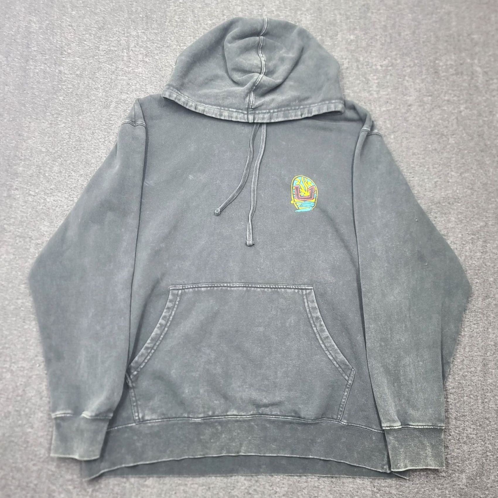 Vintage Huk Waypoint Performance Hoodie Mens XL Gray Heathered Sun Shirt Hooded Shirt/Fleece Pullover Fishing Outdoors Size US XL / EU 56 / 4 - 2 Thumbnail