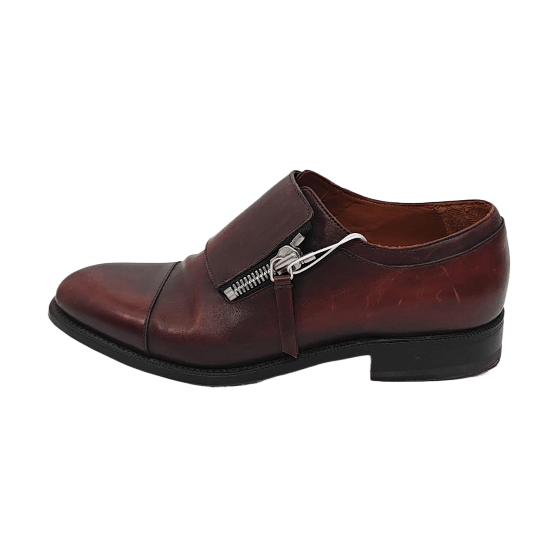 Givenchy Givenchy Zipper Detail Leather Formal Shoes 41 Size US 8 / EU 41 - 1 Thumbnail