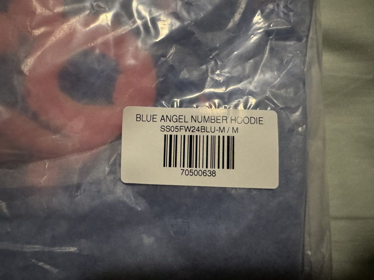 Sp5der Sp5der Angel Number Blue Hoodie Size Medium Size US M / EU 48-50 / 2 - 16 Thumbnail
