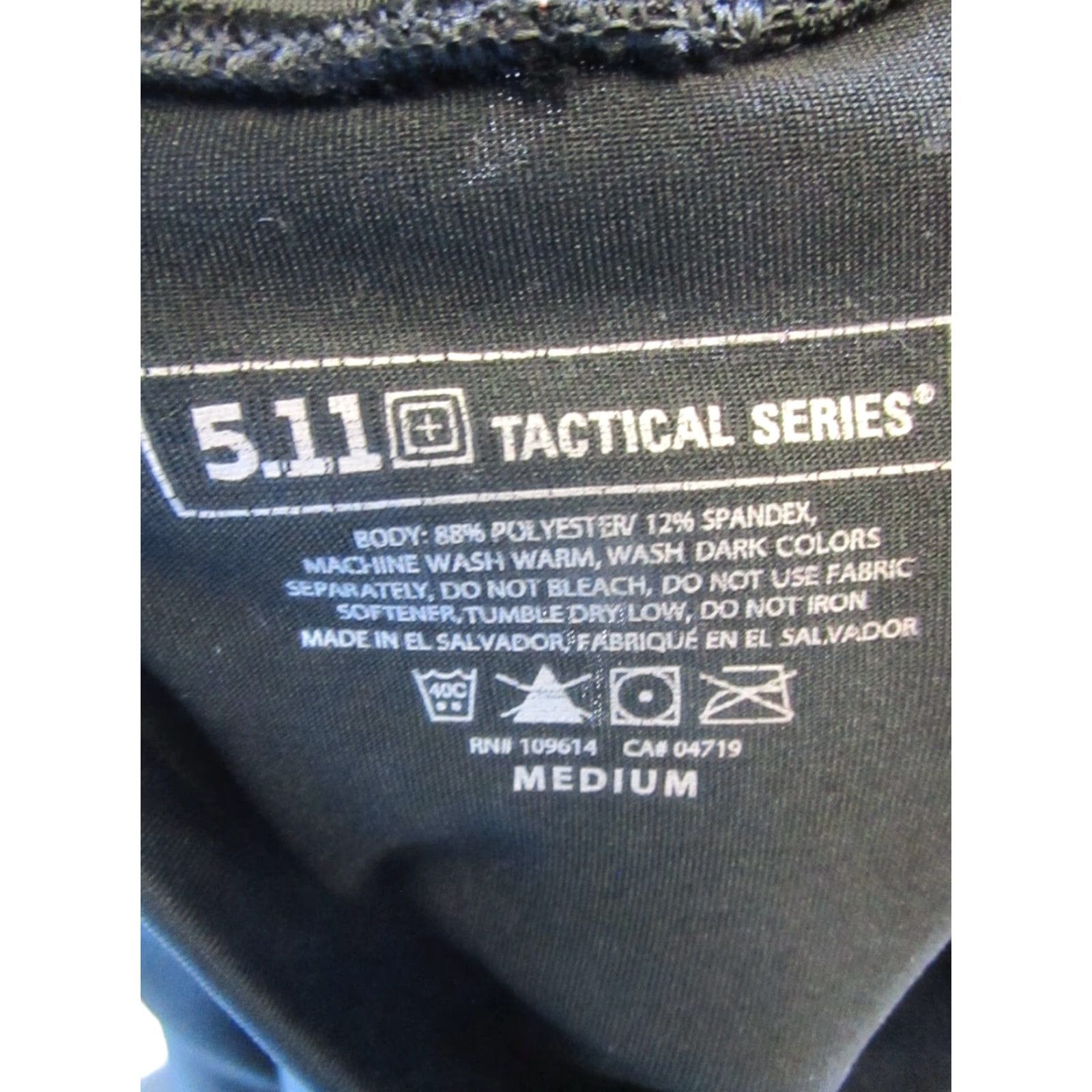 Vintage 5.11 Tactical Shirt Mens Medium Black Long Sleeve Crew Neck T-Shirt Size US M / EU 48-50 / 2 - 3 Thumbnail
