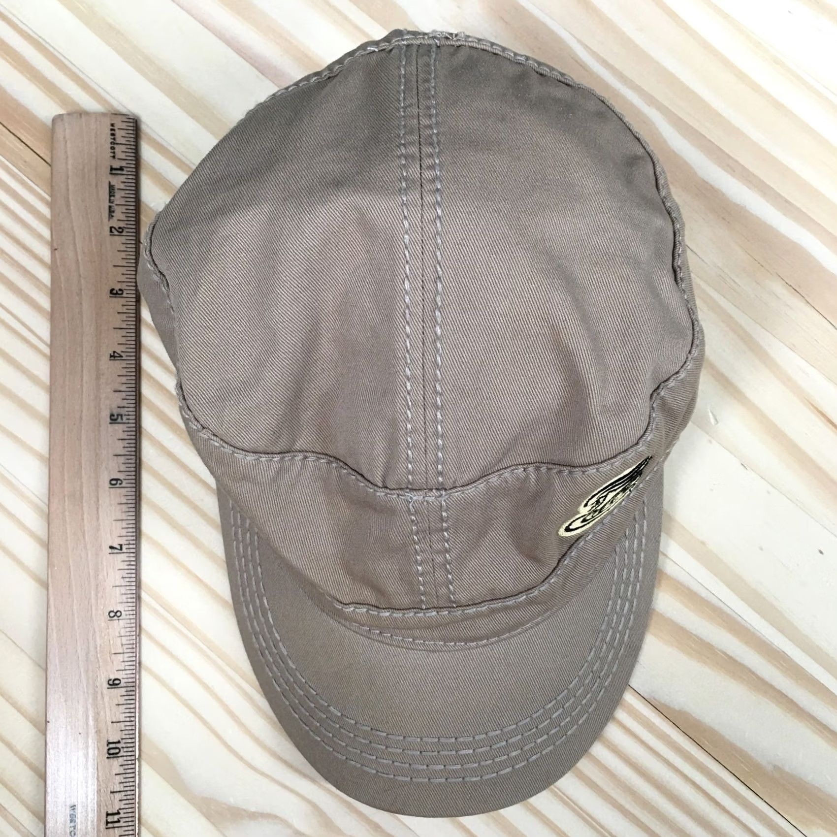 Panerai Panera Bread Employee Uniform Cadet Hat Beige Adjustable Military Style Cap Men Size ONE SIZE - 4 Thumbnail