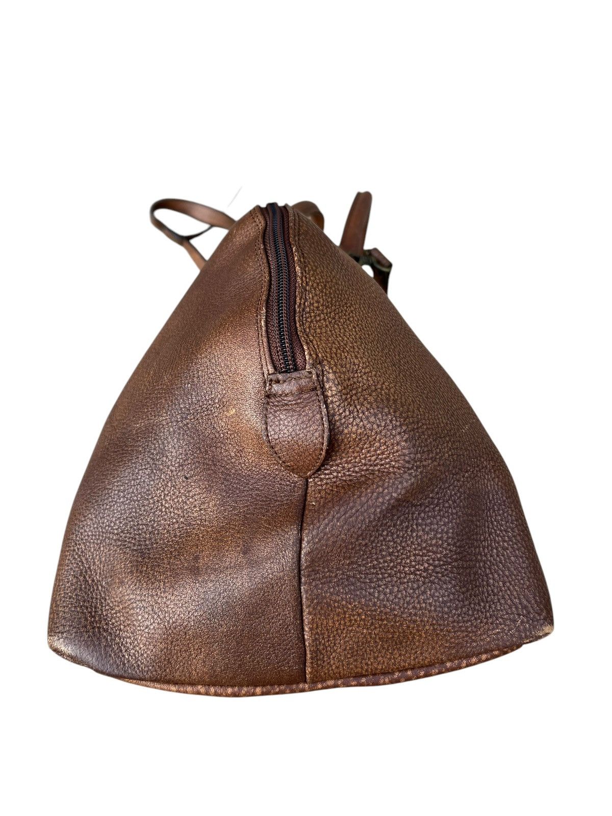 Leather AMONT Japan Patina Leather 2 Way Weekender Bag Size ONE SIZE - 16 Thumbnail
