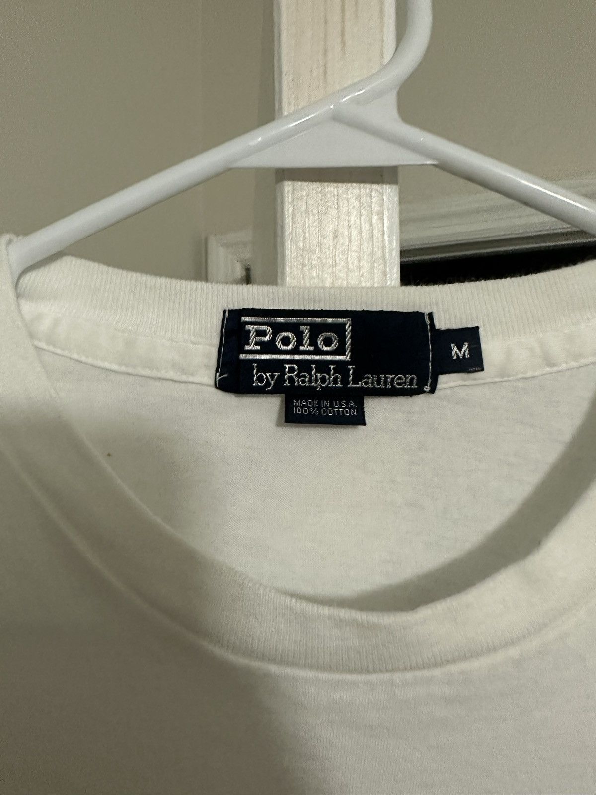 Polo Ralph Lauren × Vintage Polo Ralph Lauren vintage pocket tee made in USA SS Size US M / EU 48-50 / 2 - 4 Thumbnail