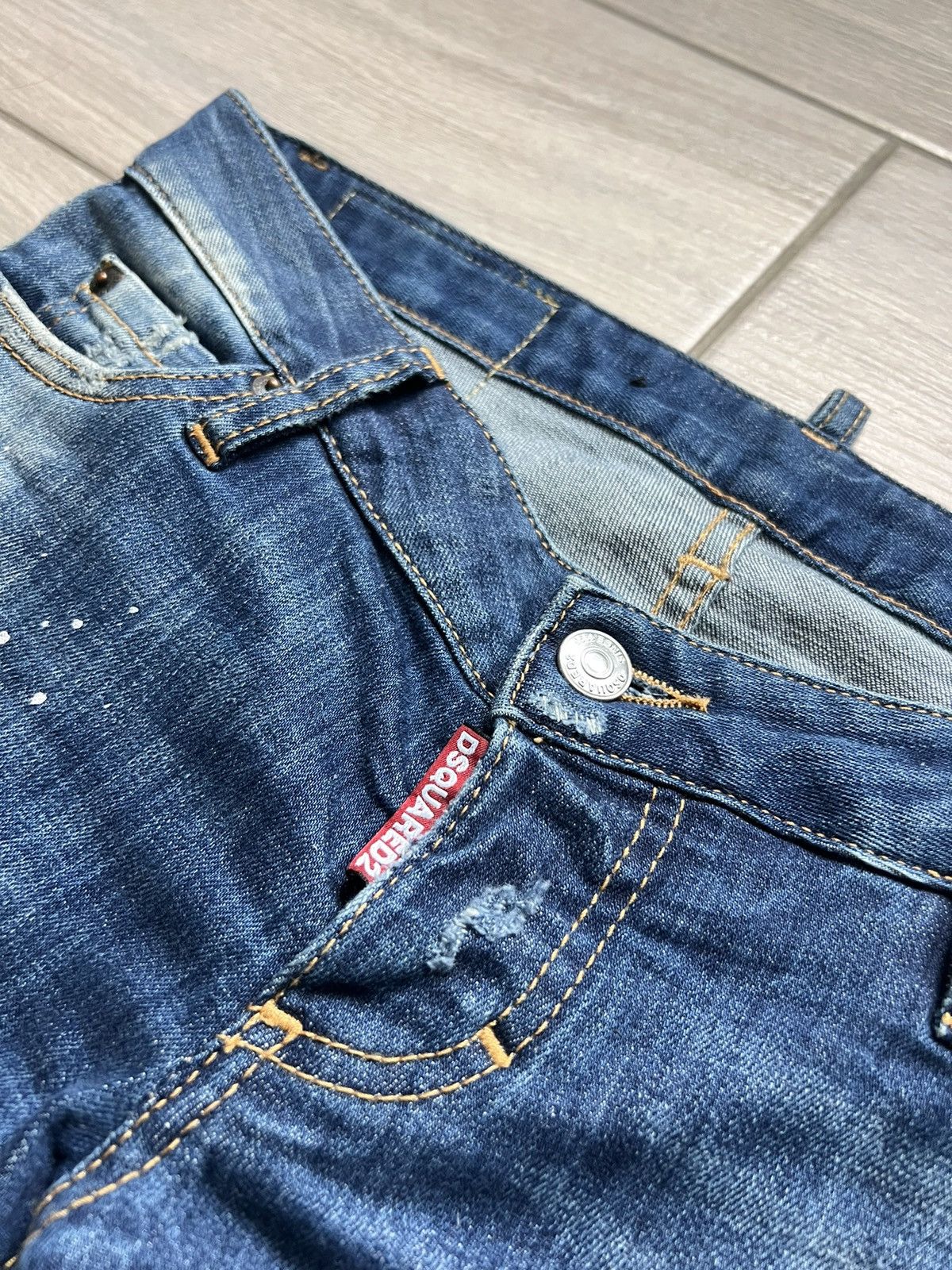 Dsquared2 Dsquared2 Skinny Blue Denim Jeans Pants 40 Size Size 40" / US 18 - 7 Thumbnail