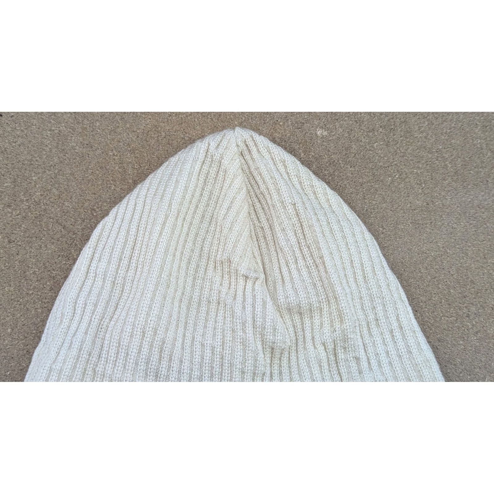 KJUS Kjus Beanie Hat Unisex Adults M Wool Blend Lined Lightweight Thermal White Size ONE SIZE - 3 Thumbnail