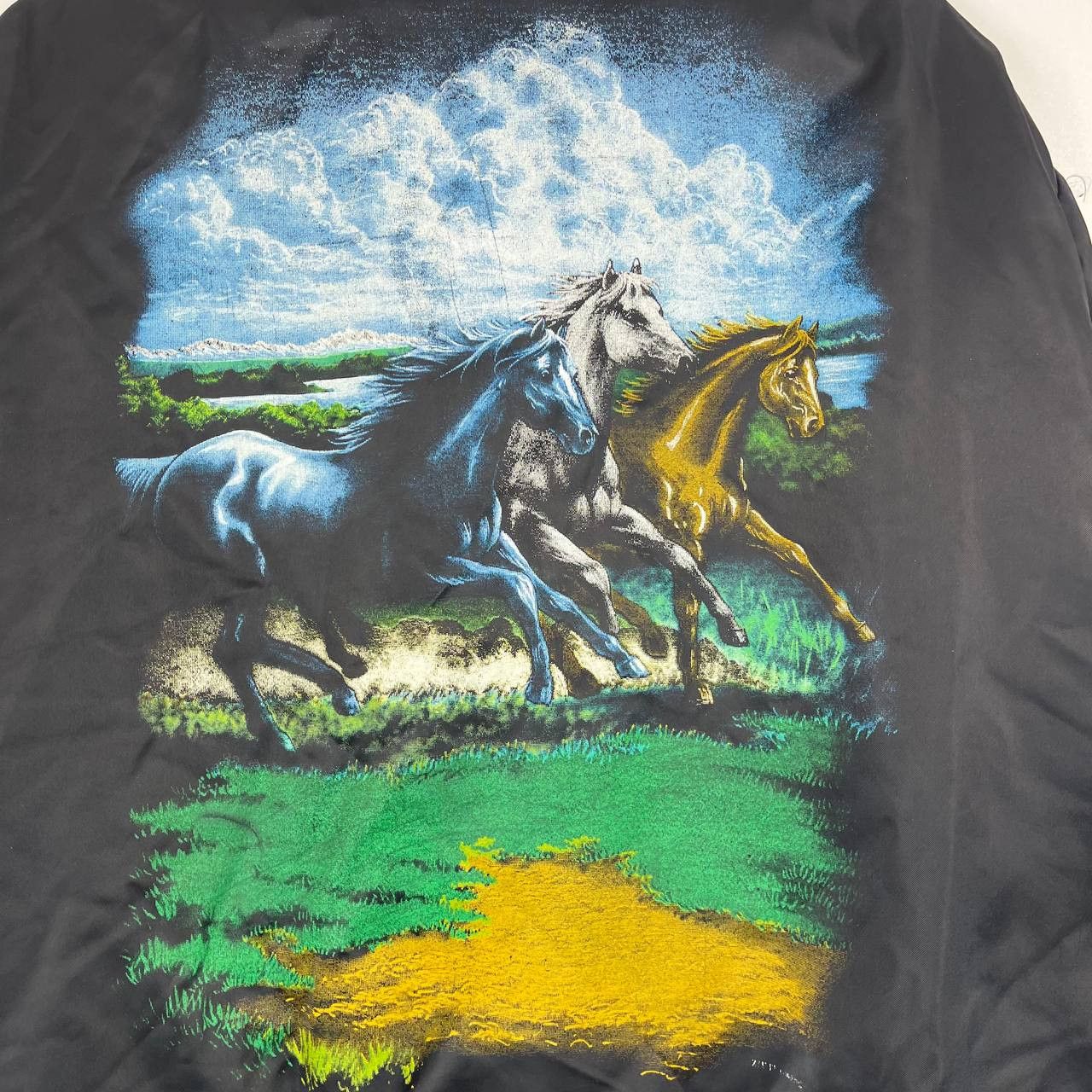 Other Vintage Zip It London Bomber Jacket Horse Graphic Size L Size US L / EU 52-54 / 3 - 5 Thumbnail