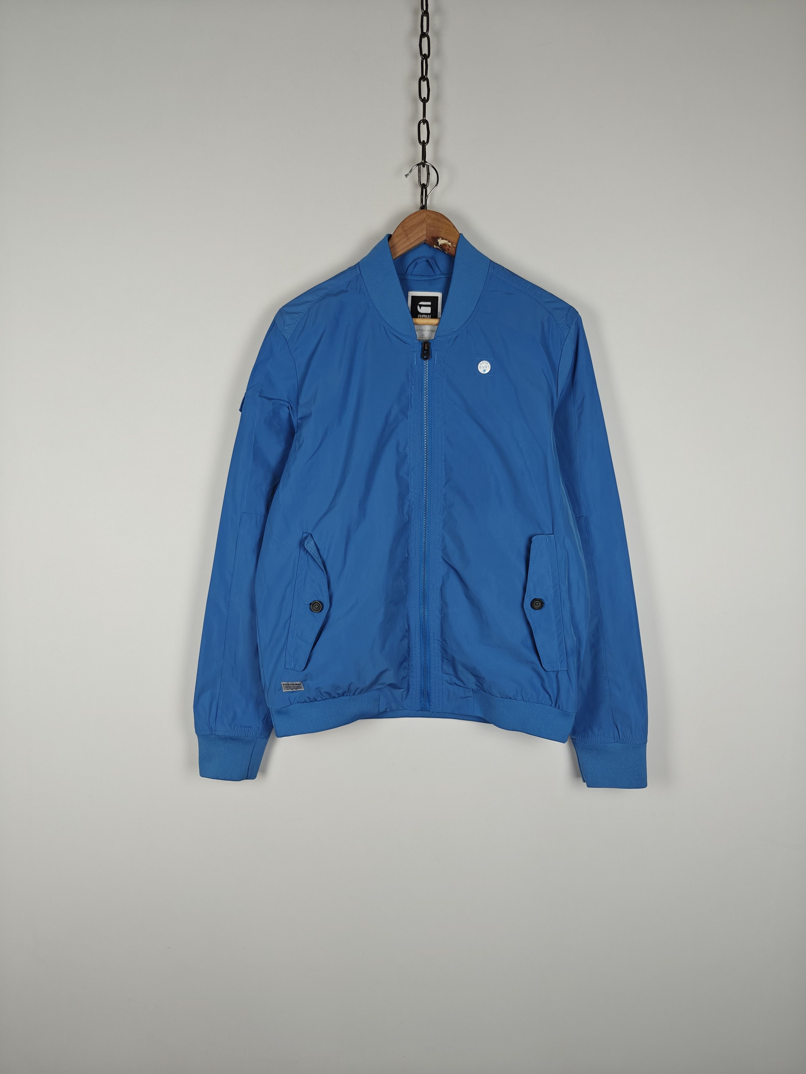 G-Star G-Star Raw Seafarer Bomber Jacket Blue size L Size US L / EU 52-54 / 3 - 1 Thumbnail