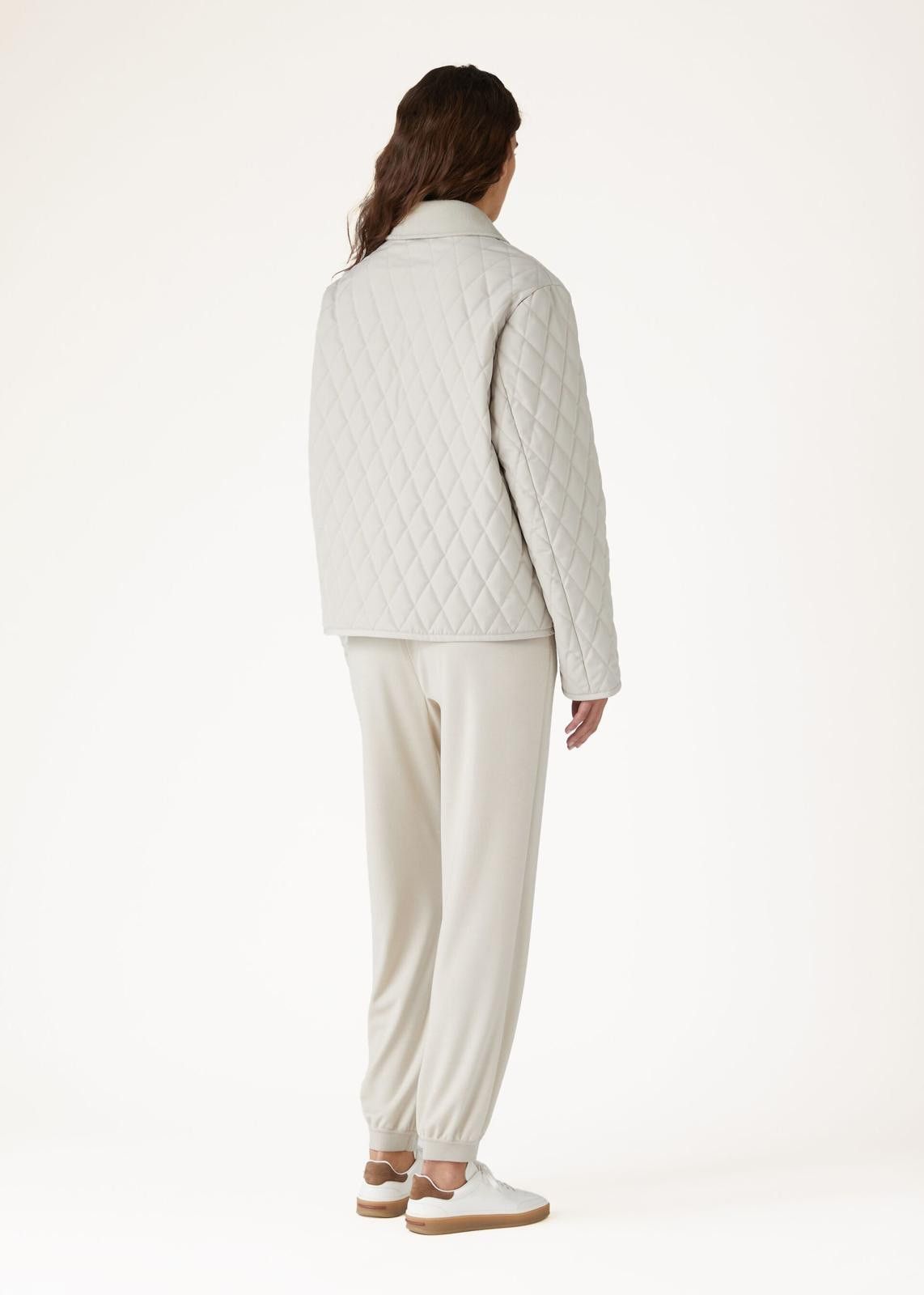 Loro Piana o1srvl11e0125 FAO0597 Yasu Blouson Jacket in Light Beige Size M / US 6-8 / IT 42-44 - 5 Thumbnail