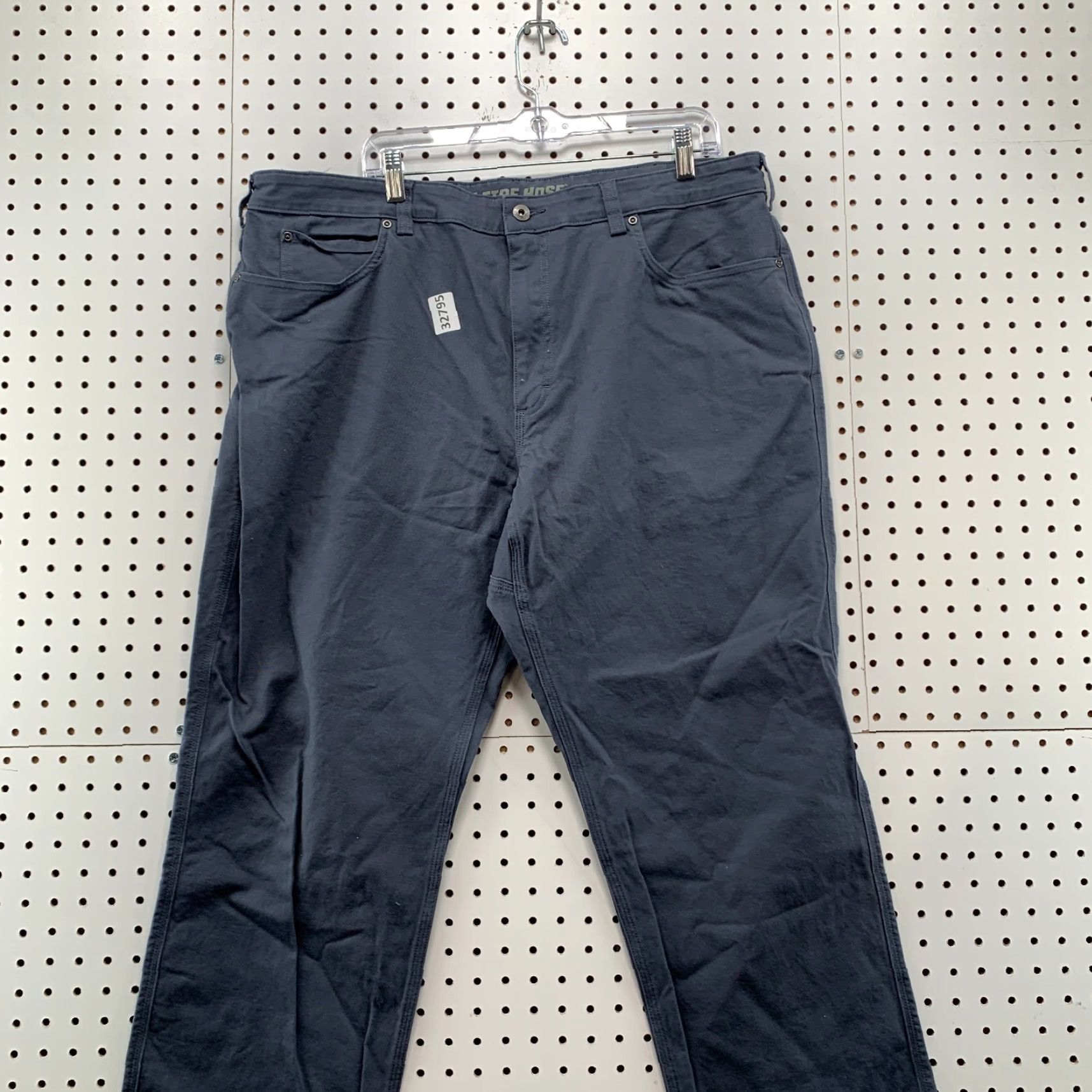 Vintage Duluth Canvas Carpenter Pants Mens FITS 39x29 Navy Blue Workwear Size US 39 - 2 Thumbnail