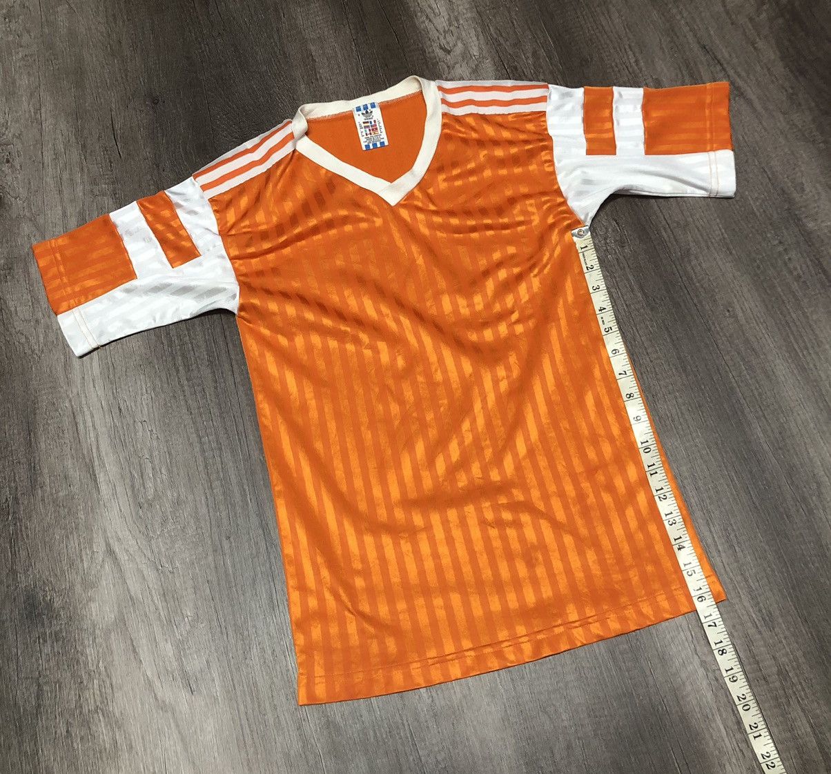 Adidas × Vintage Vintage Jersey Adidas Rare 100% Polyester Made in U.S.A Size US S / EU 44-46 / 1 - 4 Thumbnail