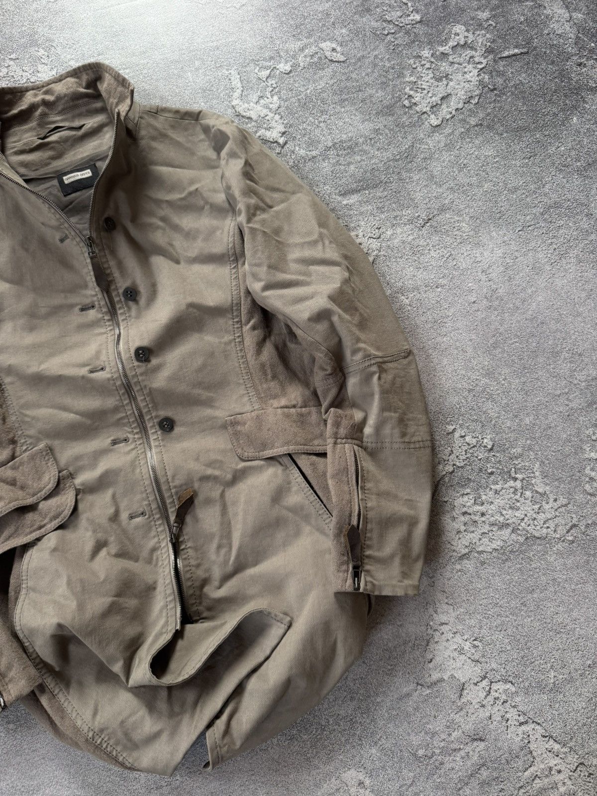 Annette Gortz × Designer Annette Gortz 38 jacket zip coat blazer Avantgarde Germany Size M / US 6-8 / IT 42-44 - 9 Thumbnail