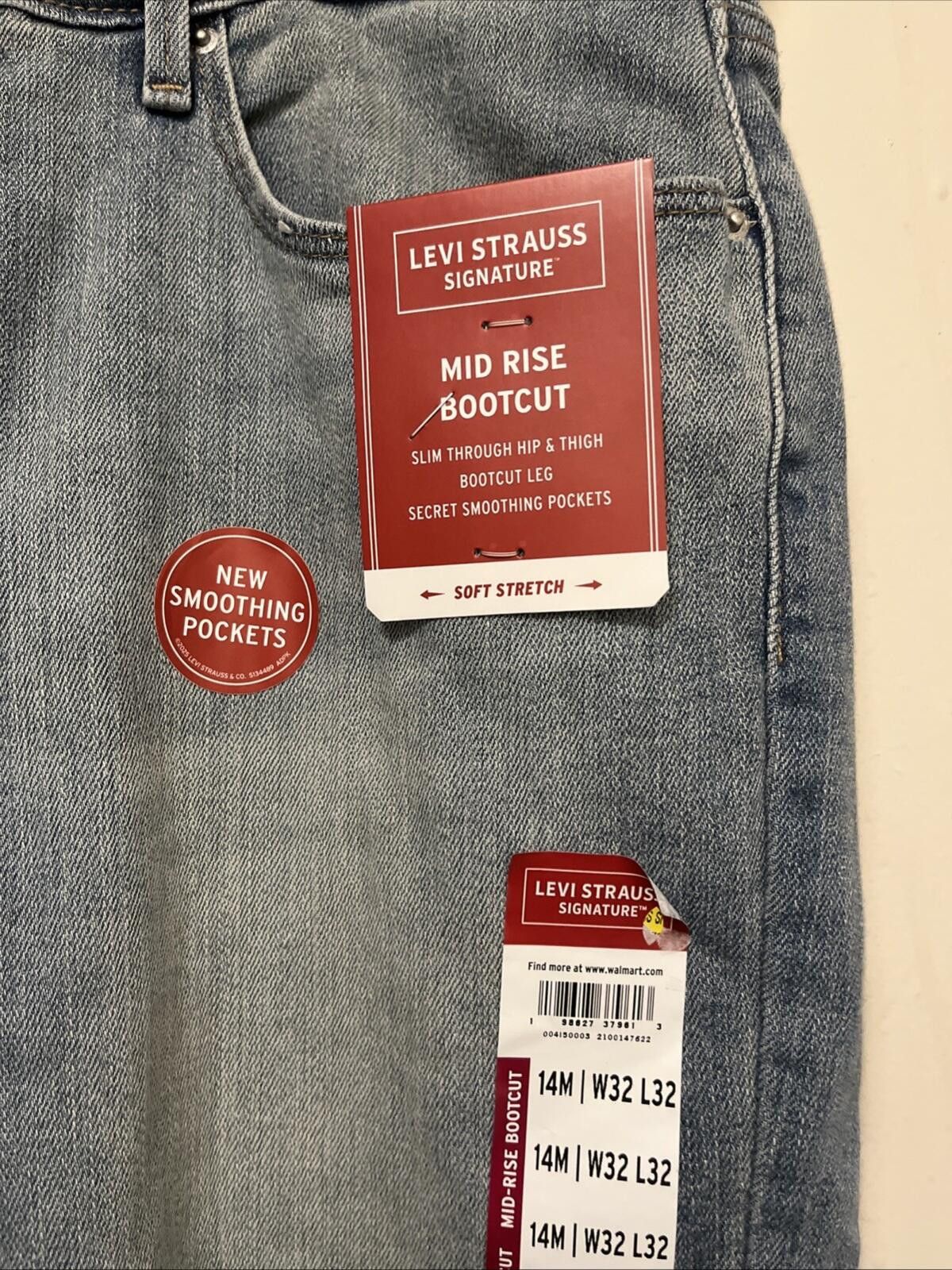 Levi's Levi's Signature Shaping Bootcut Jeans Size 18S Size 36" / US 14 / IT 50 - 2 Thumbnail