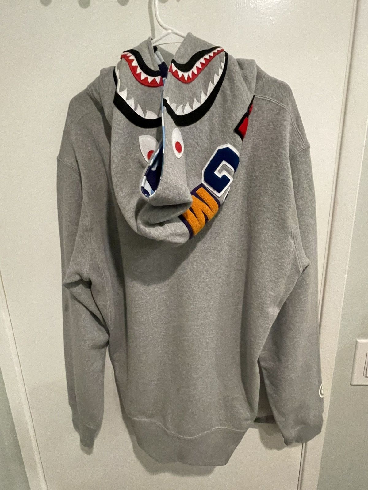 Bape BAPE ABC Camo Shark Pullover Hoodie (SS25) Size US XL / EU 56 / 4 - 2 Thumbnail