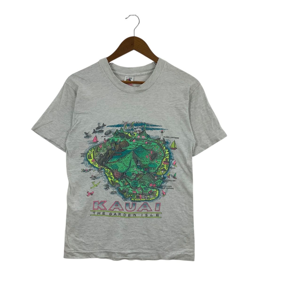 Other Vintage 90’ HAWAII KAUAI ISLAND The Garden Isle Tee Shirt Size US S / EU 44-46 / 1 - 3 Thumbnail
