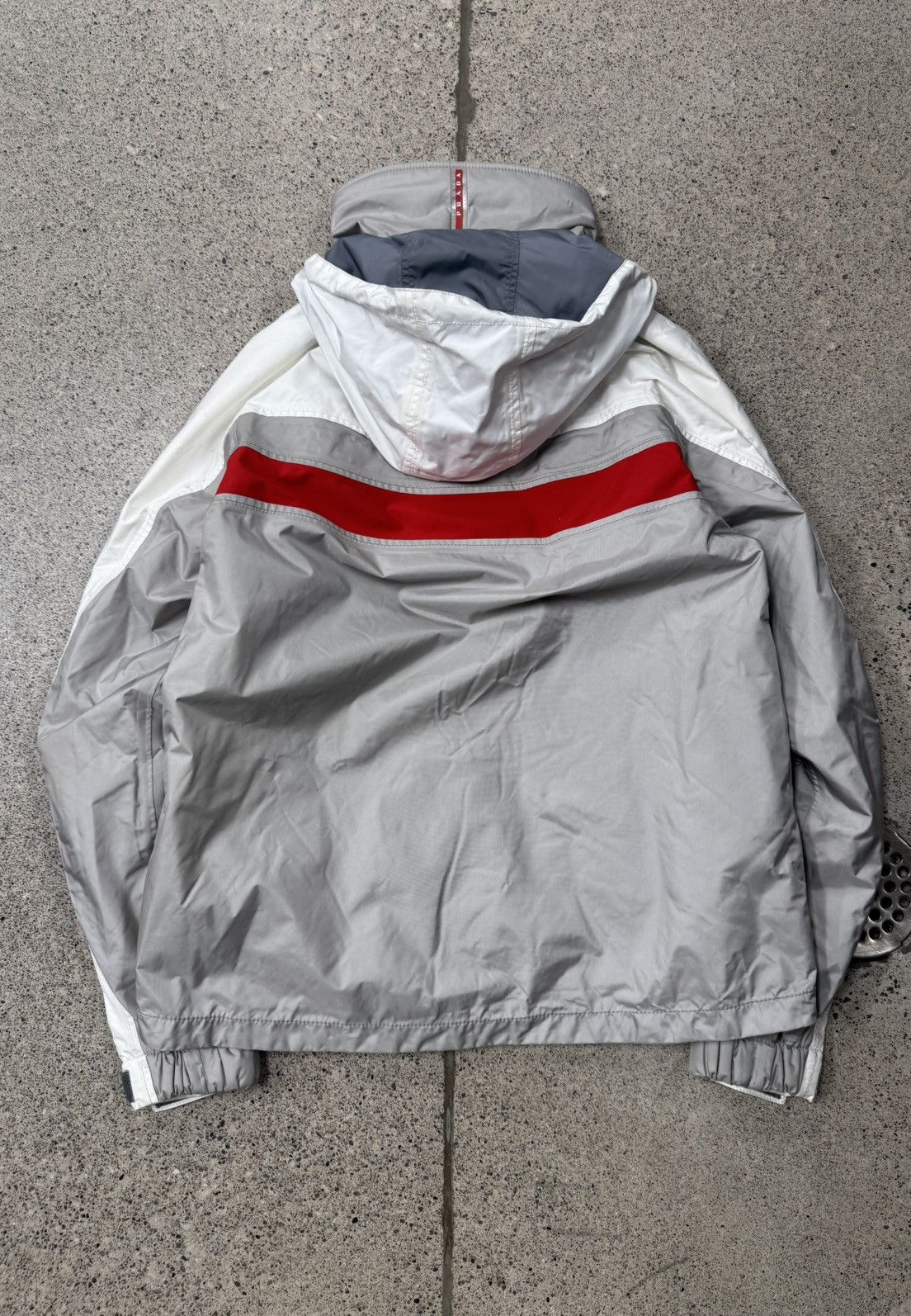 Prada 90s Vintage Prada Sport ‘Ski Team’ Waterproof Shell Jacket Size US L / EU 52-54 / 3 - 4 Thumbnail