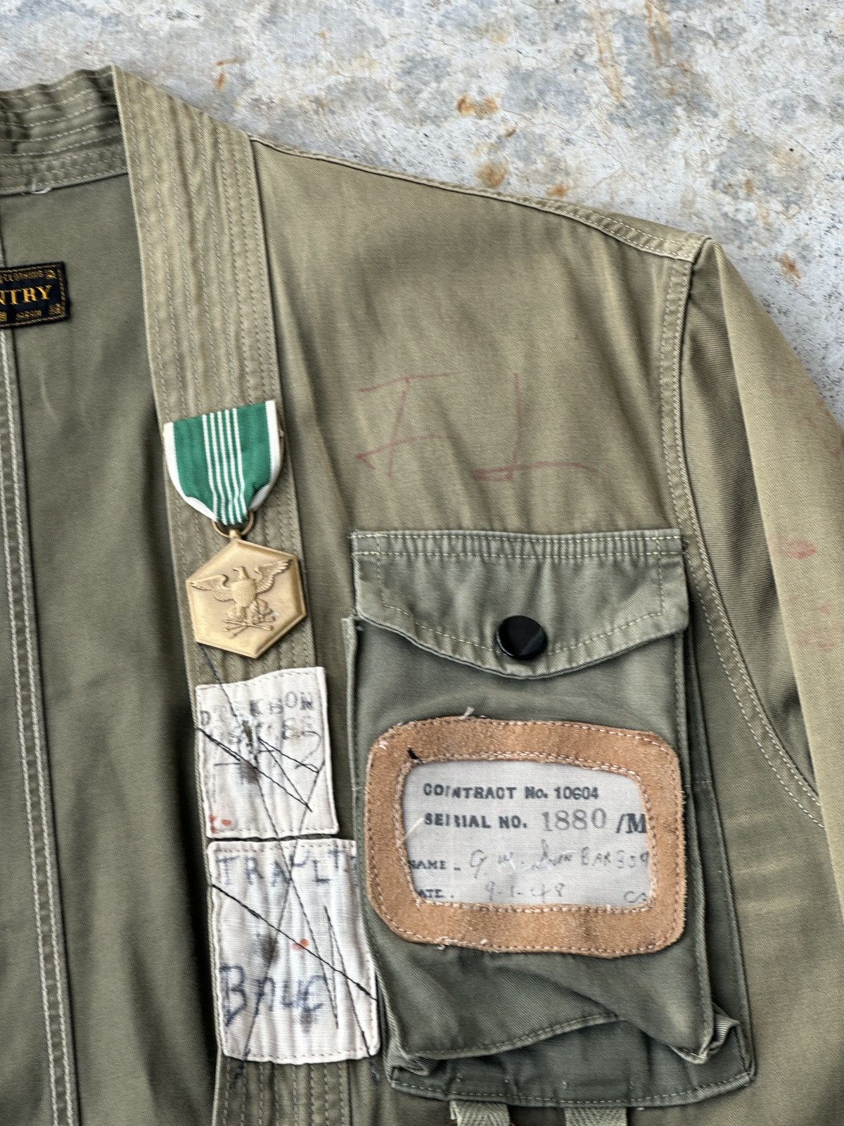 Kapital Kountry Remake Kimono yukata Military Fishing Cargo Jacket Size US M / EU 48-50 / 2 - 5 Thumbnail