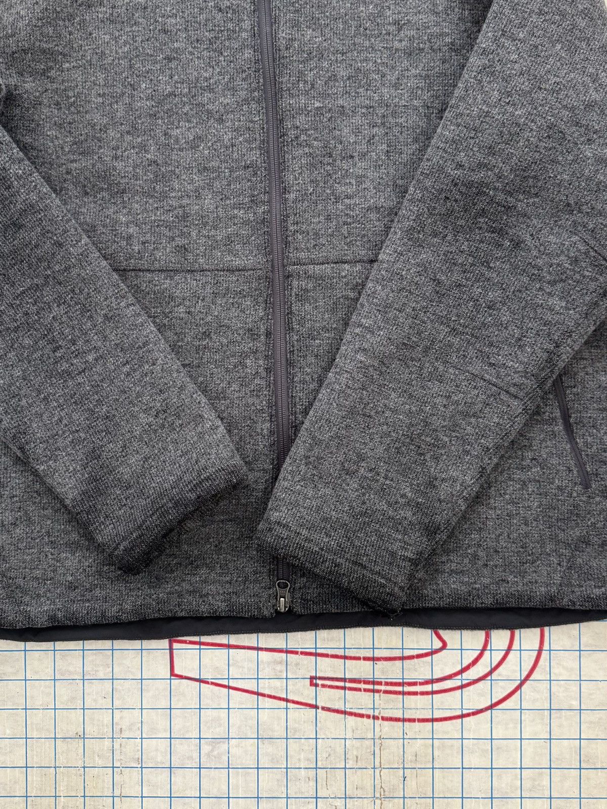 The North Face The North Face Sherpa Lined Hoodie Wool Blend Gray Mens XXL Size US XXL / EU 58 / 5 - 6 Thumbnail