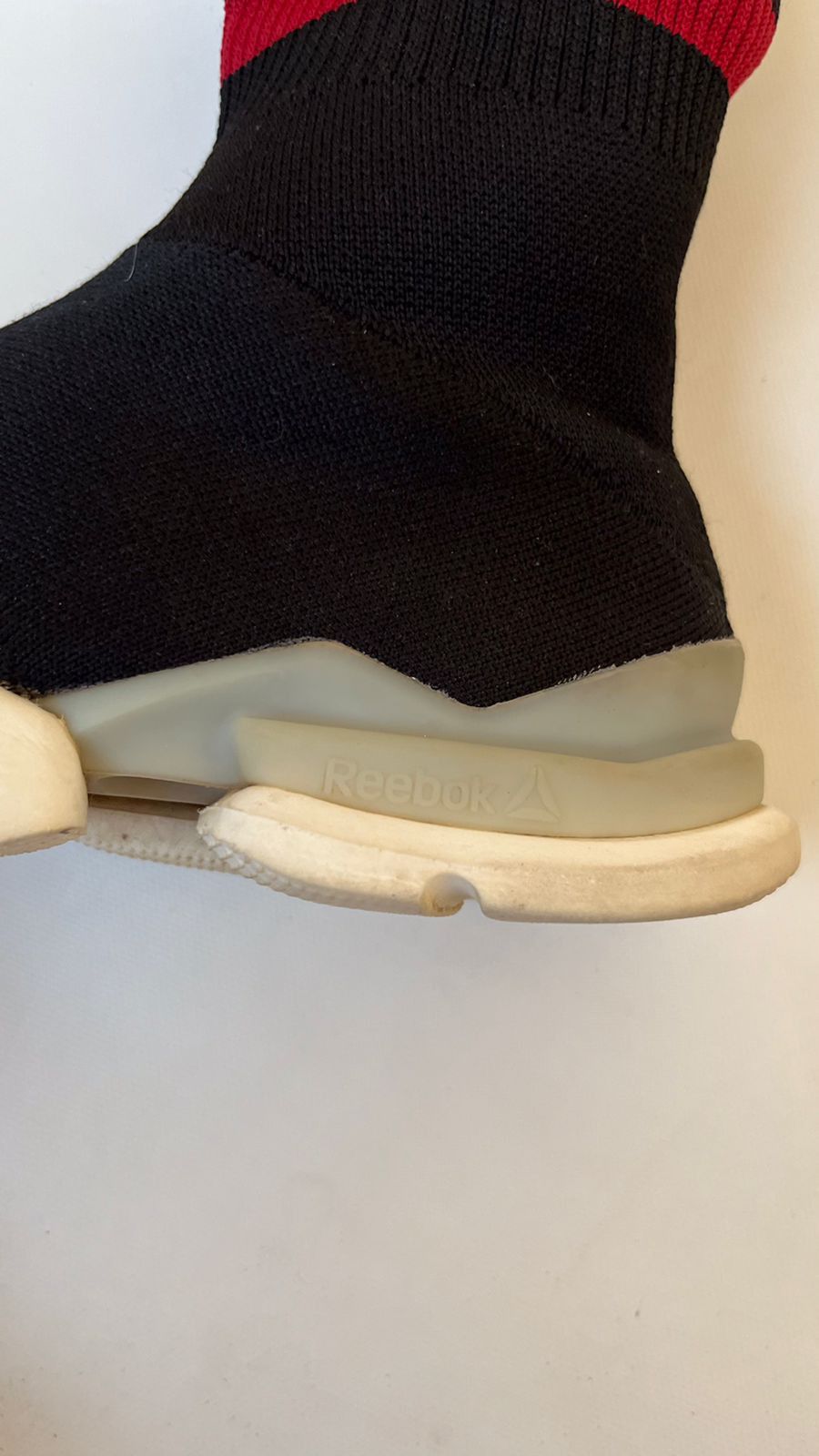 Vetements Vetements Sock Sneakers Black Red Stripe Logo Trainers Size US 7 / EU 40 - 4 Thumbnail