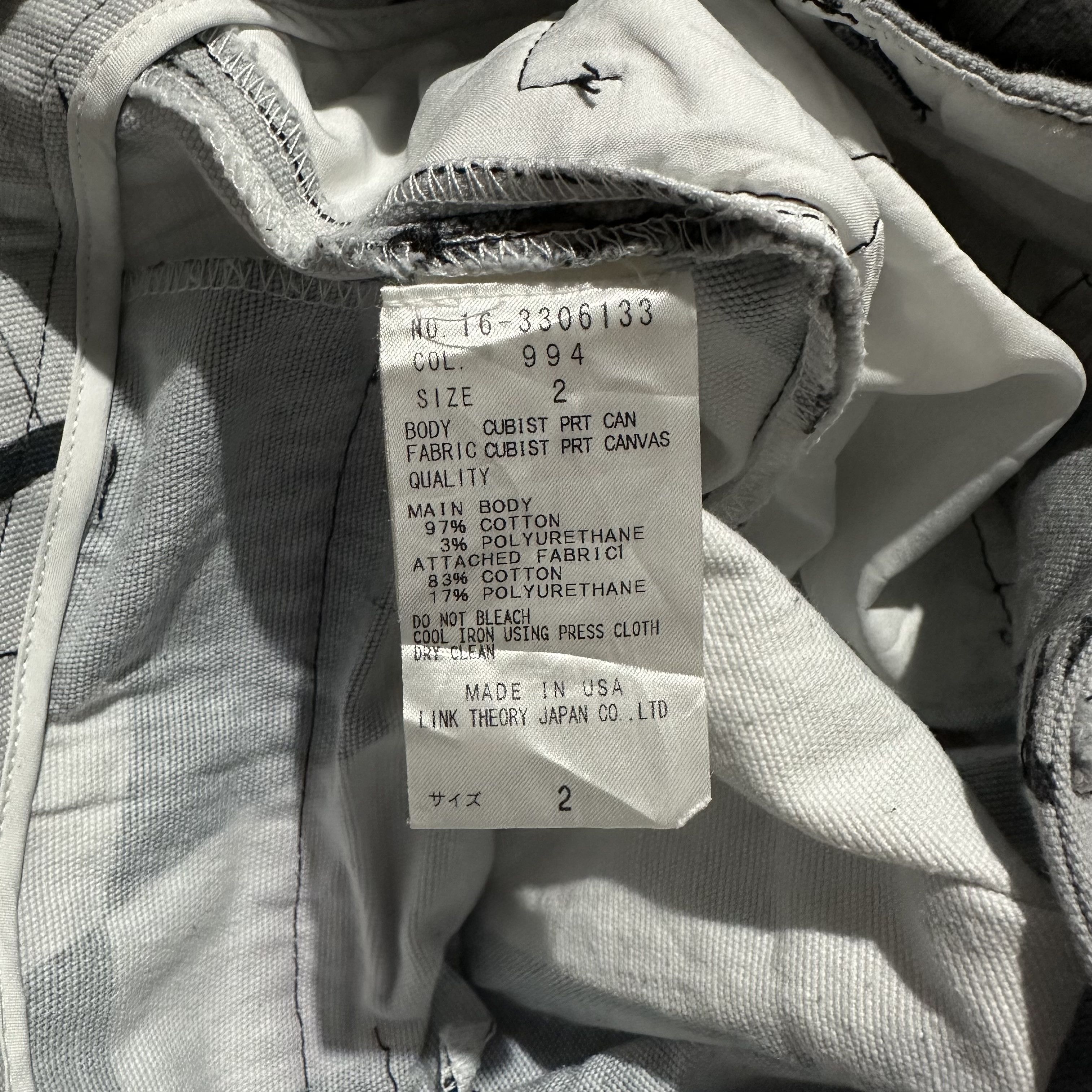 Helmut Lang × Vintage Vintage Helmut Lang FW13 All Over Print Pants Size US 29 - 4 Thumbnail