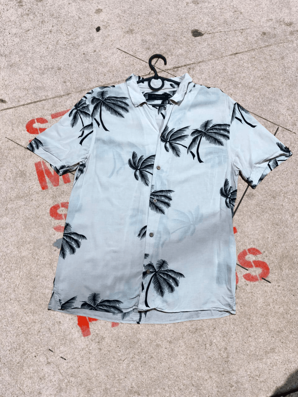 Allsaints Allsaints art designer hawaiian relaxed shirt Size US S / EU 44-46 / 1 - 1 Thumbnail