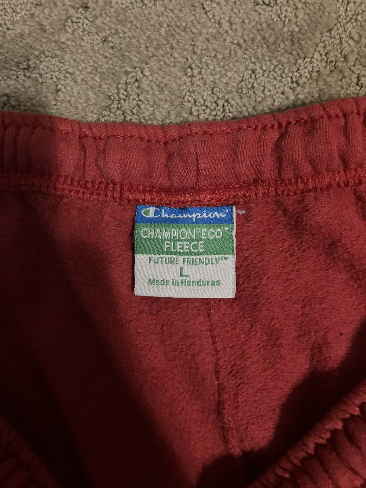 Champion × Vintage Red Champion College Sweatpants Size US 34 / EU 50 - 3 Thumbnail