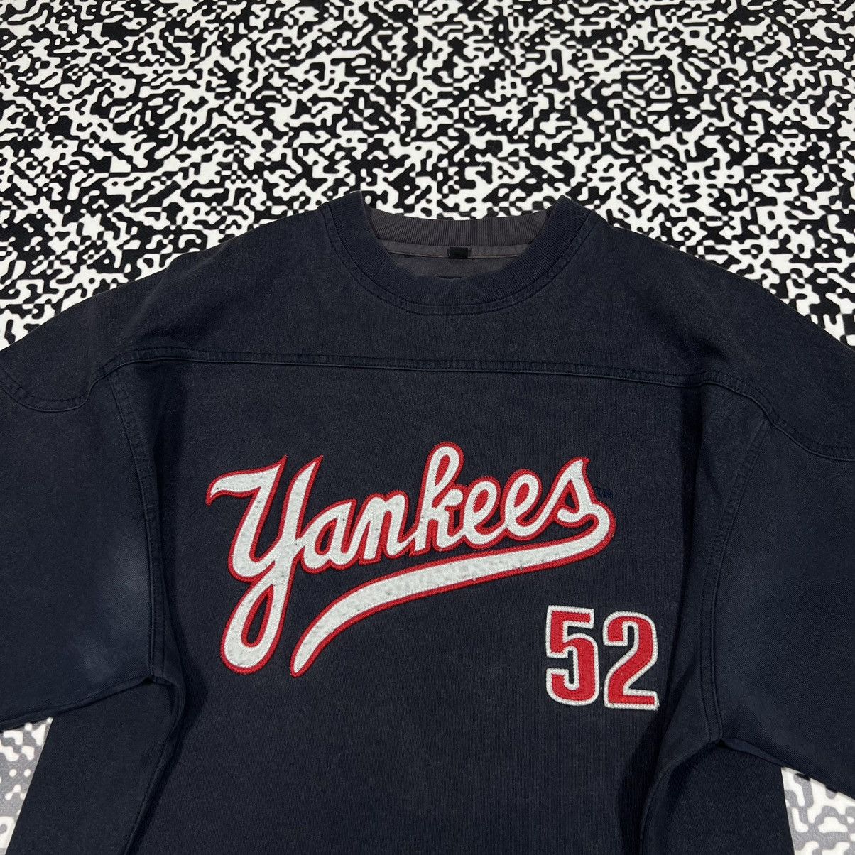 New York Yankees Vintage Y2K New York Yankees 50th Year Faded Boxy T-shirt Size US M / EU 48-50 / 2 - 16 Thumbnail