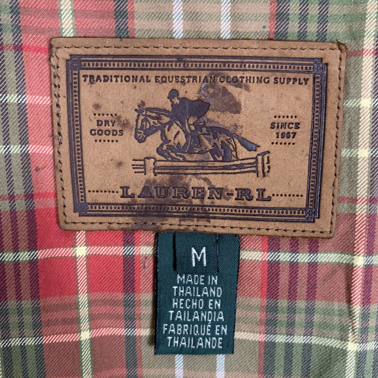 Designer × Ralph Lauren × Vintage Vintage Lauren RL Quilted Nylon Jacket Size M / US 6-8 / IT 42-44 - 15 Thumbnail