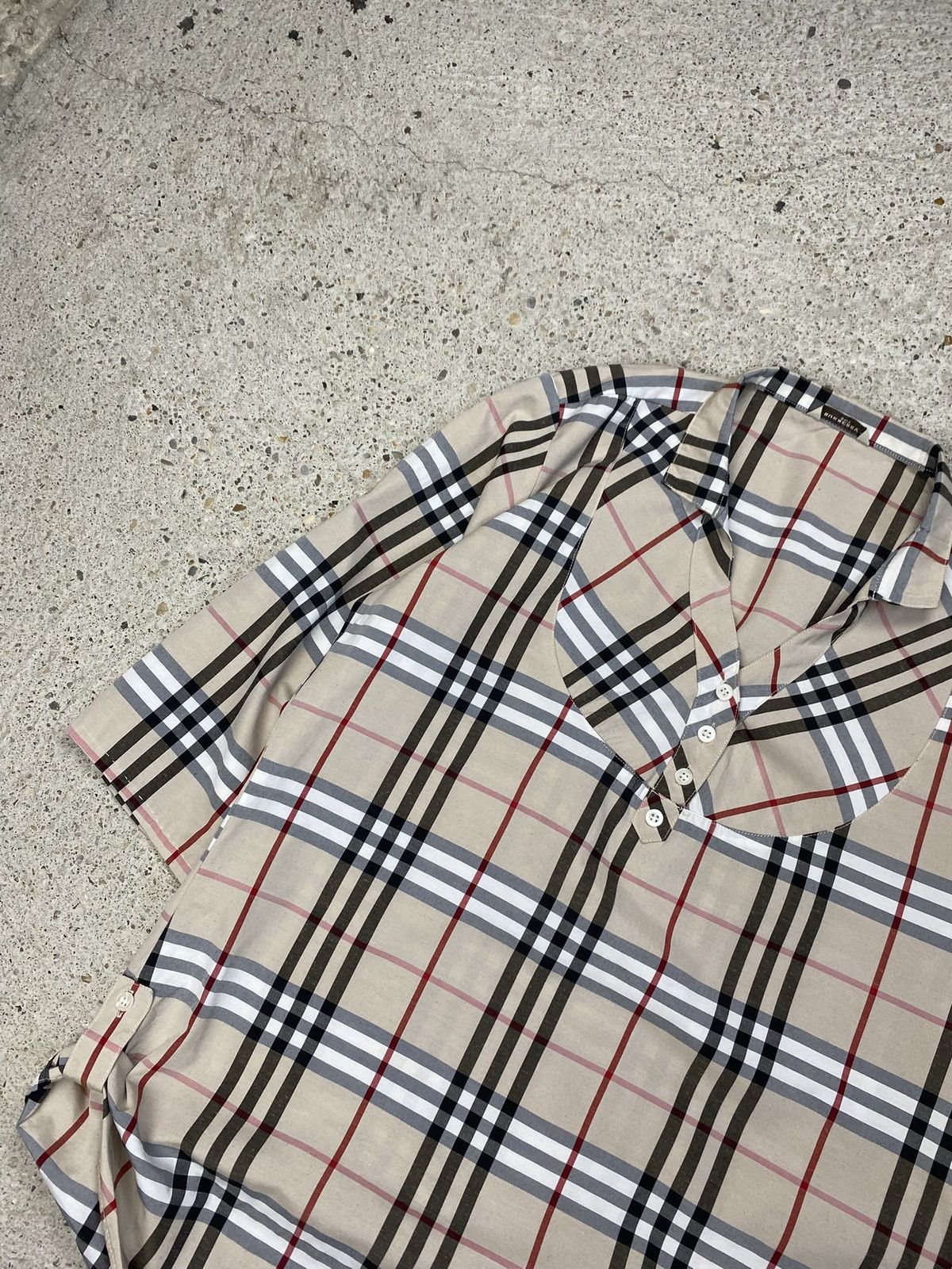 Burberry Burberry brit shirt dress beige old money Size XL / US 12-14 / IT 48-50 - 3 Thumbnail