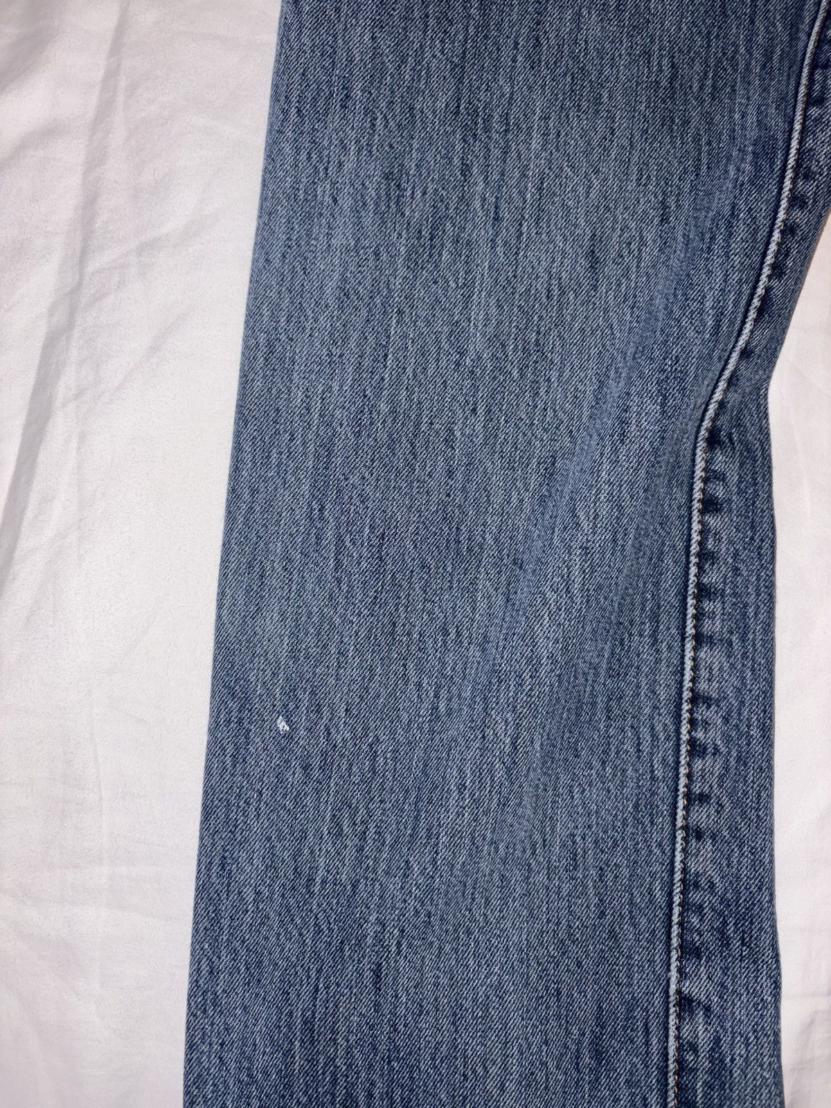 Levi's Vintage Clothing Levi’s 501 red tab blue jeans denim w32 L32 distressed Size US 32 / EU 48 - 6 Thumbnail