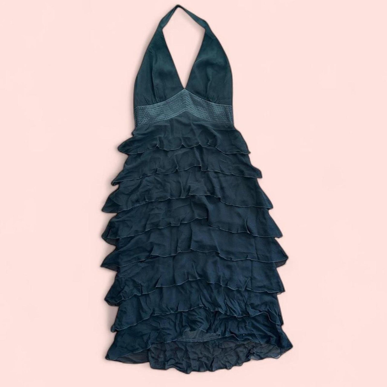 Laundry by Shelli Segal Halter top open back dress Size M / US 6-8 / IT 42-44 - 1 Thumbnail