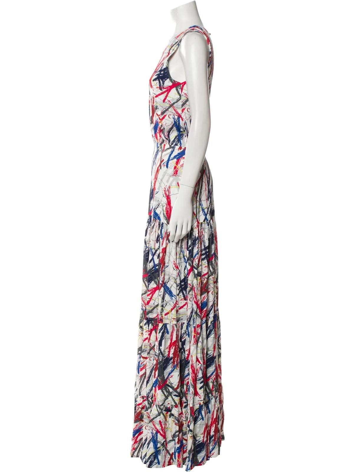 Other Marcell Von Berlin Printed Long Dress Size: M | US 6 Size M / US 6-8 / IT 42-44 - 2 Thumbnail