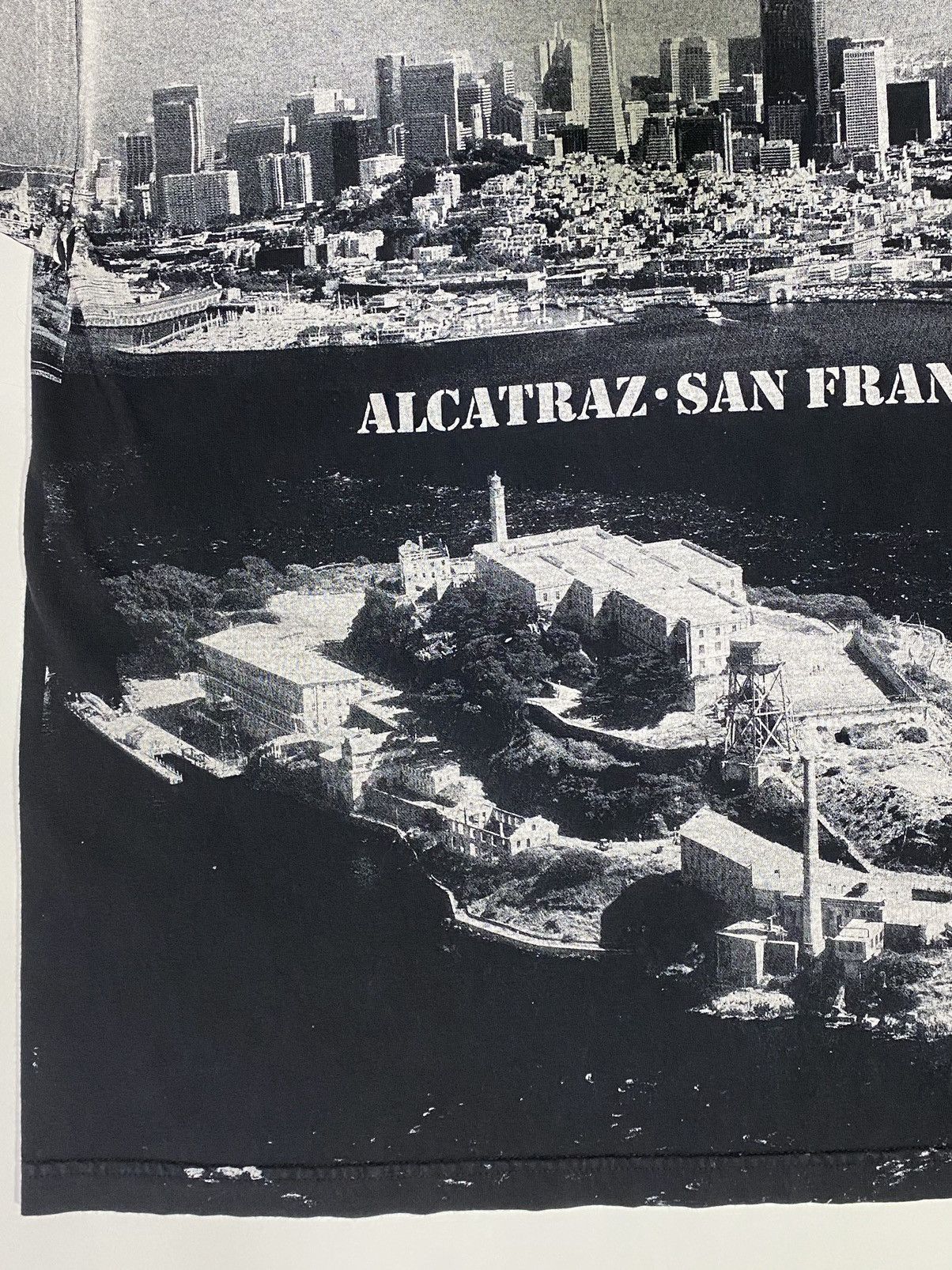 Vintage The Rock Alcatraz AOP- double sided graphic (size XXL) Size US XXL / EU 58 / 5 - 7 Thumbnail