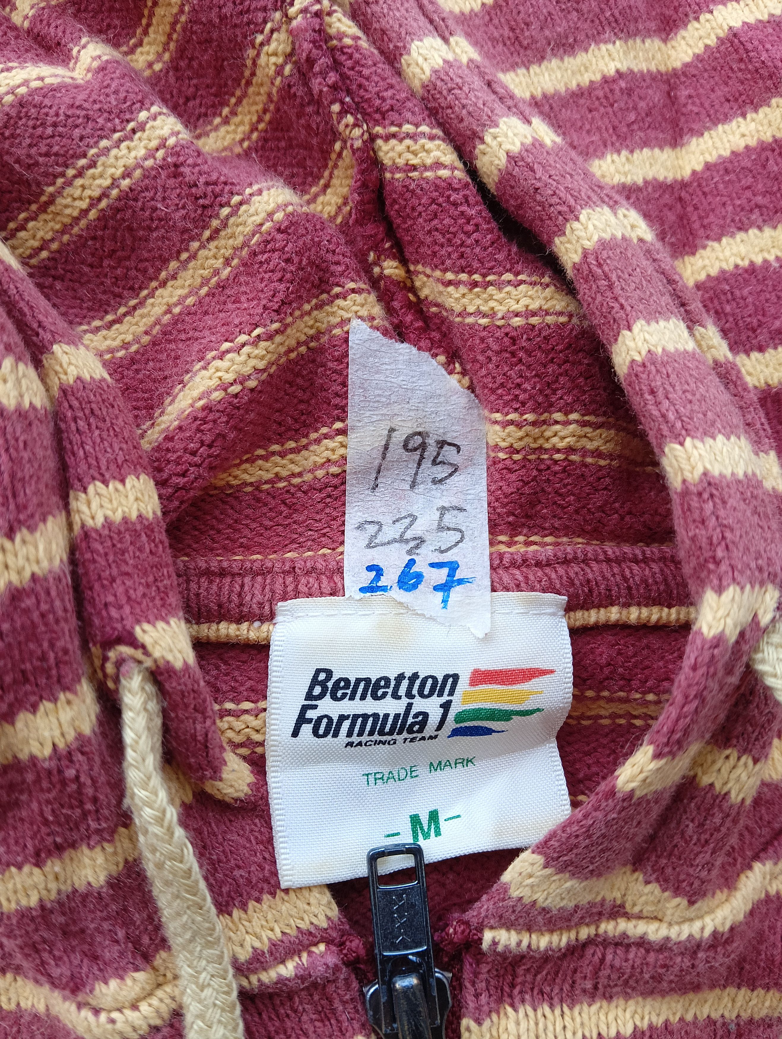 Benetton benetton sweater zipper Size US M / EU 48-50 / 2 - 4 Thumbnail