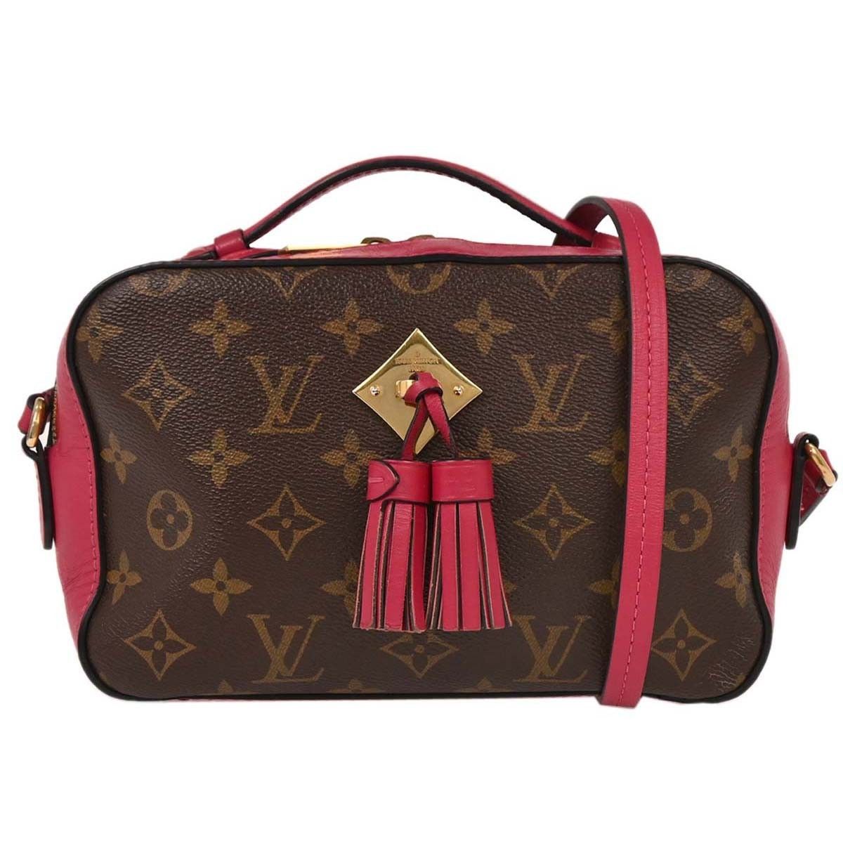Louis Vuitton Louis Vuitton Saintonge Handbag Monogram Canvas with Leather Size ONE SIZE - 1 Thumbnail