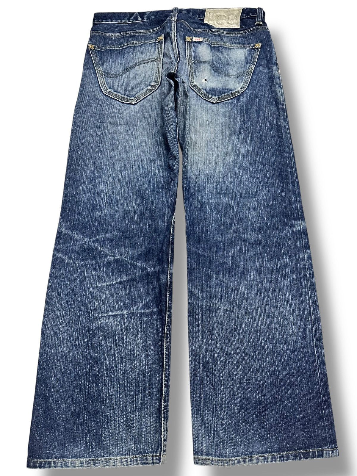 Lee Lee Riders Vintage Baggy Loose Style With Faded Wash Size US 32 / EU 48 - 2 Thumbnail