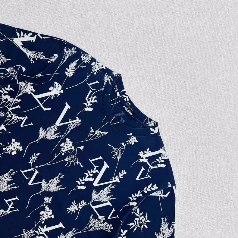 Louis Vuitton Louis Vuitton Logo Floral Print Short Sleeve Shirt-2506 Size US S / EU 44-46 / 1 - 3 Thumbnail