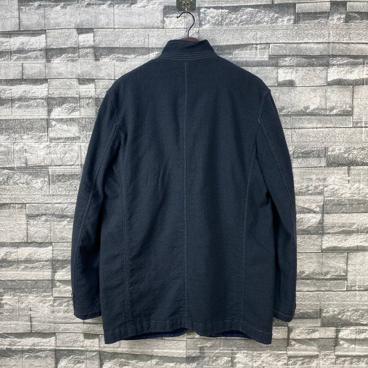 Comme des Garcons Homme AD2001 COMME DES GARCON MINIMALIST WOOL JACKET Size US S / EU 44-46 / 1 - 9 Thumbnail